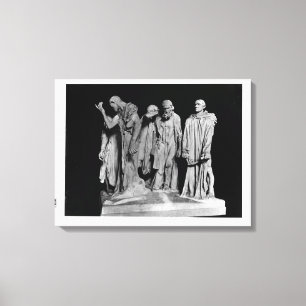 Toile Les bourgeoiss de Calais, 1889