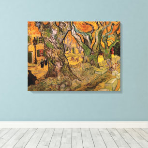 Toile Les Cantonnier par Vincent van Gogh