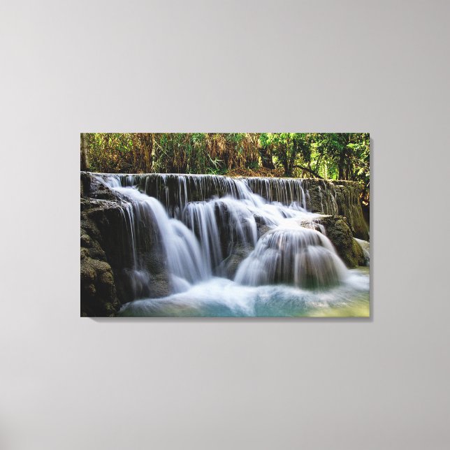 Toile Les cascades (Recto)
