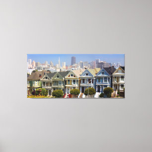 Toile Les célèbres Painted Ladies de San Francisco