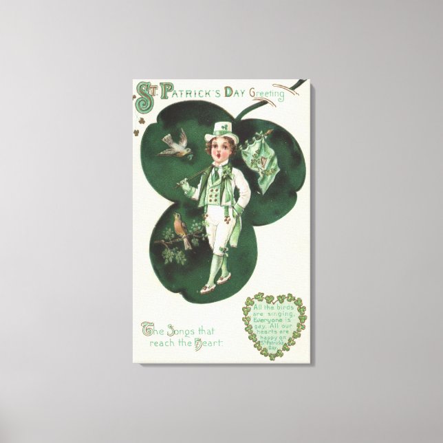 Toile Les chansons qui atteignent le coeur (Recto)