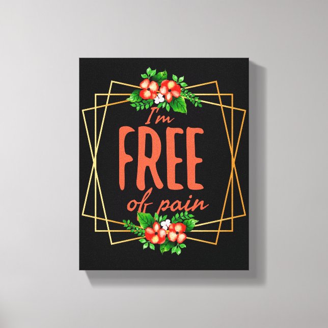 Toile les citations positives de vibes (Recto)