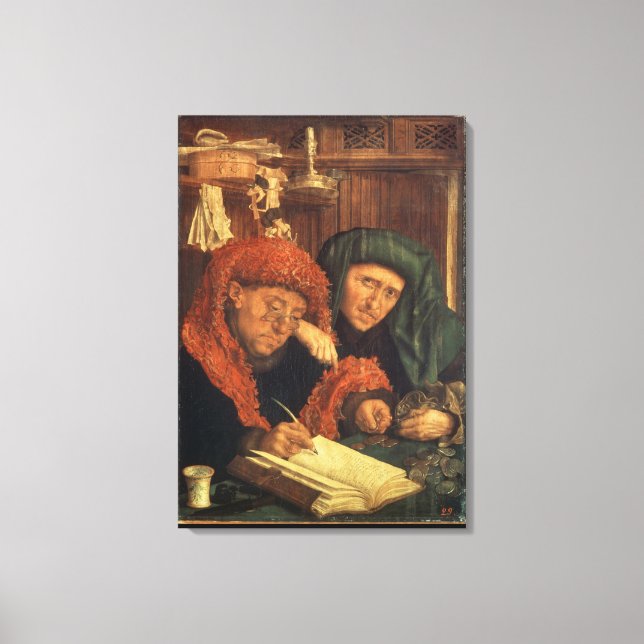 Toile Les collecteurs d'impôts, 1550 (Recto)