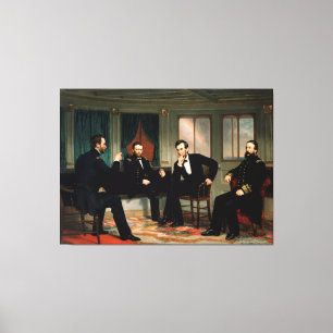 Toile Les conciliateurs de George Peter Alexander Healy