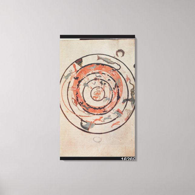 Toile Les constellations de 'Les Phénomènes' (Recto)