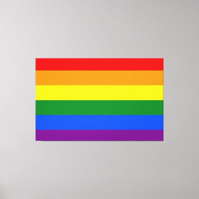Toile Les couleurs de l'arc-en-ciel (Recto)