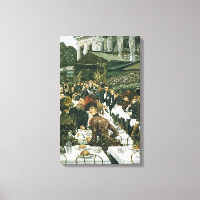 Toile Les dames de l'artiste par James Tissot, Art Vinta (Recto)