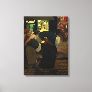 Toile Les Détentions, 1899 par le théophile Steinlen