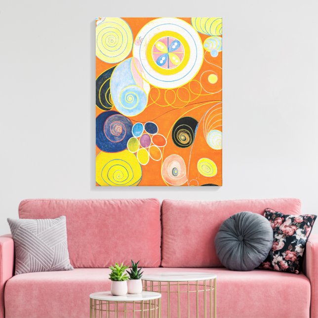 Toile Les dix plus grands, n° 3, Jeunesse | Hilma af Kli (Insitu(Salon))