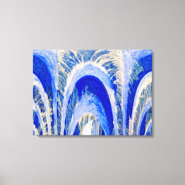 Toile Les eaux pures sont profondes (Recto)