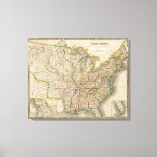 Toile Les Etats-Unis 14