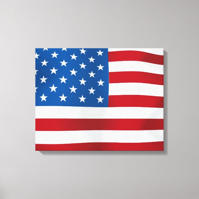 Toile Les États-Unis d'Amérique (Recto)