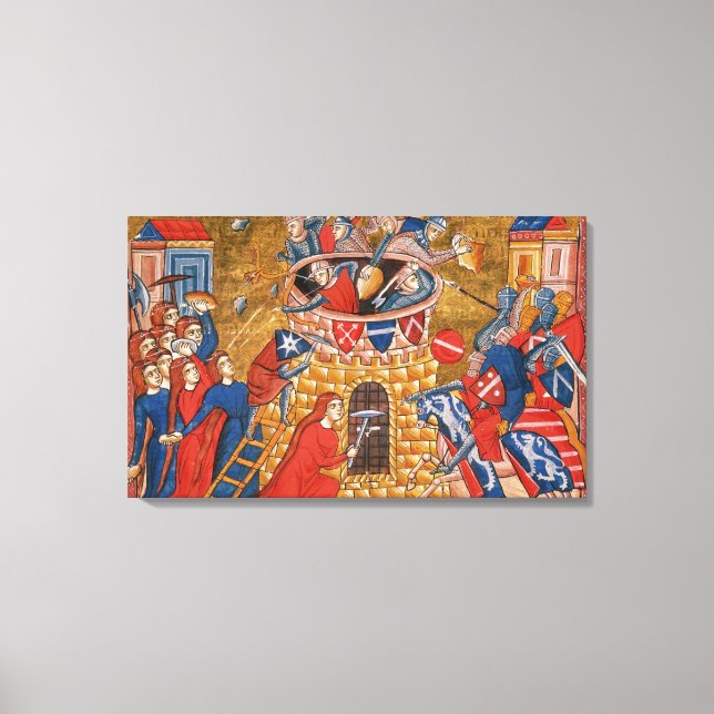 Toile Les femmes scythes assèchent leurs ennemis (Recto)