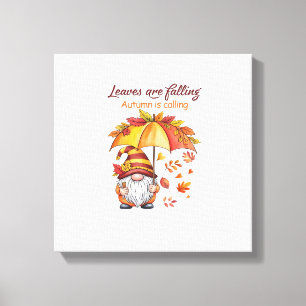 Toile Les feuilles tombent Appel d'automne T-Shirt class