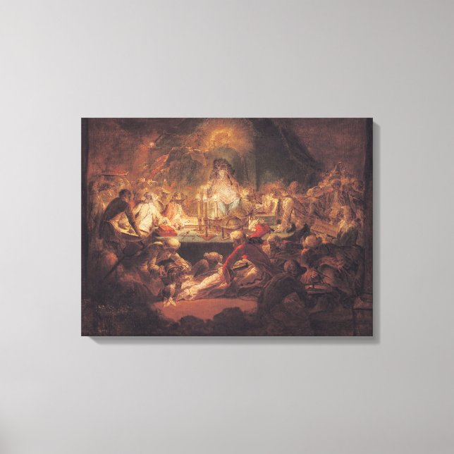 Toile Les francs-maçons singes (Recto)