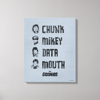 Toile Les Goonies | Couche, Mikey, Données, Bouche