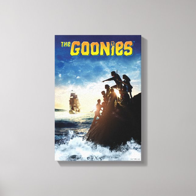Toile Les Goonies Pirate Ship Théâtre Art (Recto)