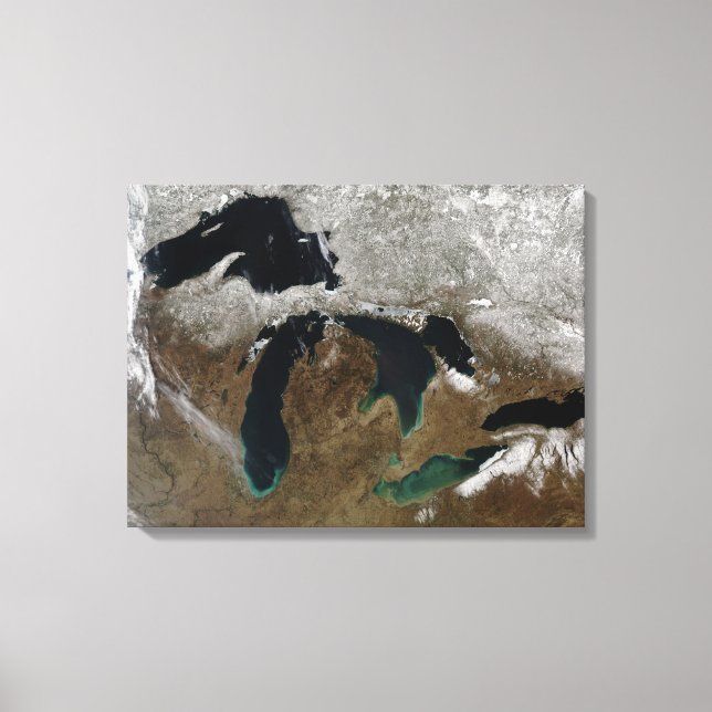 Toile Les Grands Lacs 3 (Recto)