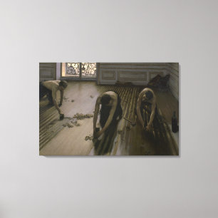 Toile Les gratte-ciels de Gustave Caillebotte