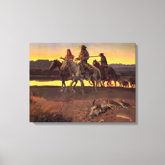 Toile Les hommes de Carson (Recto)