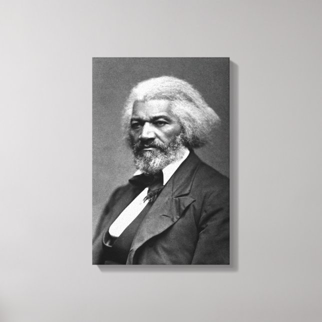 Toile Les icônes de l'histoire des Noirs : Frederick Dou (Recto)