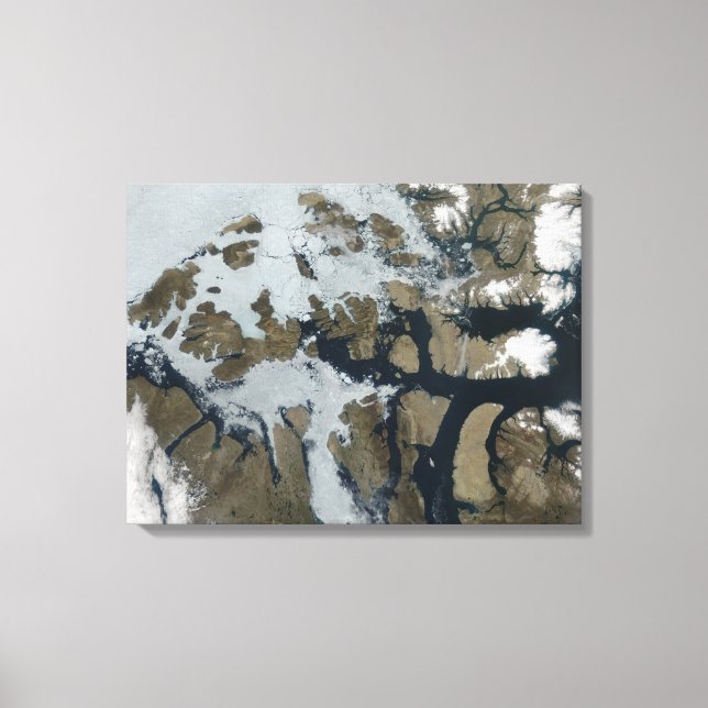 Toile Les îles Reine-Élisabeth (Recto)