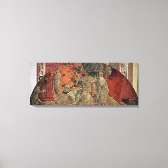 Toile Les inondations et la subsidence des eaux (Recto)