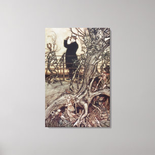 Toile Les jardins de Kensington sont à Londres