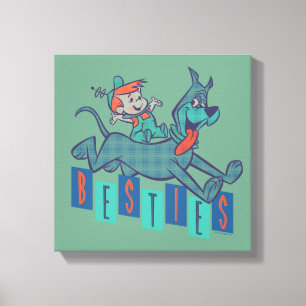 Toile Les Jetsons   Elroy & Astro Besties
