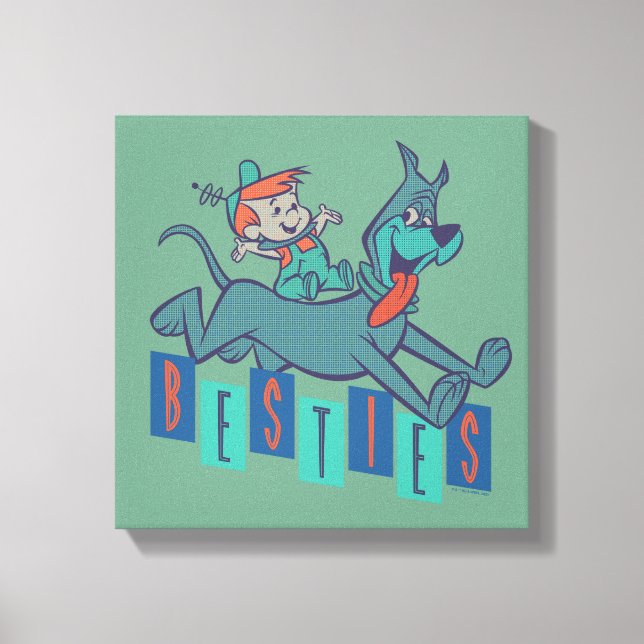 Toile Les Jetsons | Elroy & Astro Besties (Recto)
