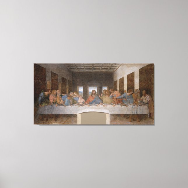 TOILE LES LORDS SUPPER DA VINCI CANVAS ART IMPRIMER (Recto)