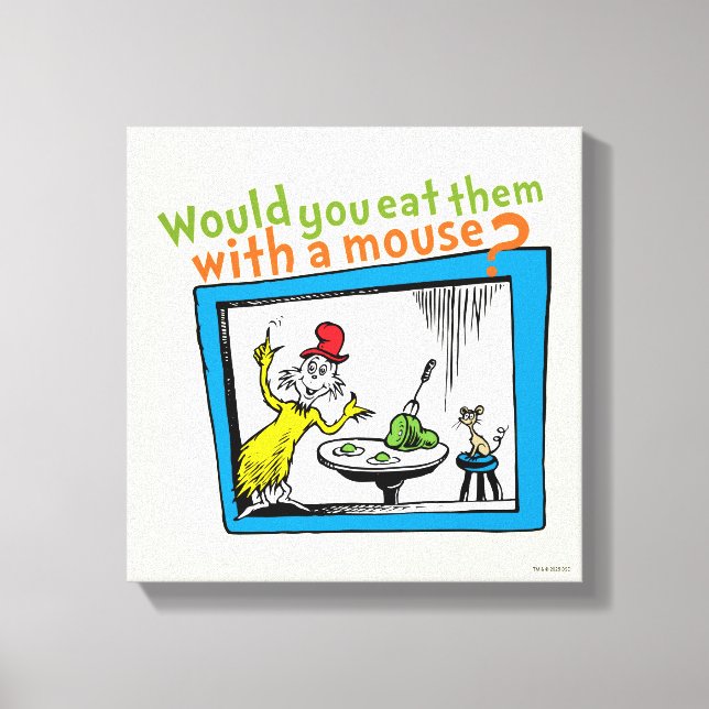 Toile Les mangeriez-vous avec une souris? (Recto)