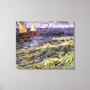 Toile Les mers aux Saintes-Maries par Vincent van Gogh