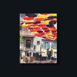 Toile Les merveilleux parapluies de Québec<br><div class="desc">Les Parapluies Merveilleux de la Ville de Québec en toile Imprimée Mur Art.</div>