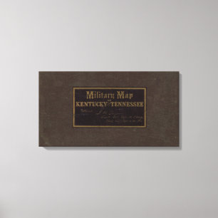 Toile Les militaires du Kentucky, Tennessee tracent