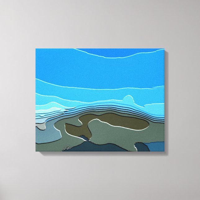 TOILE LES MONTAGNES (Recto)