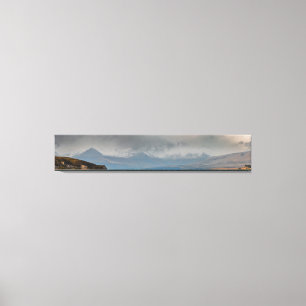 Toile Les montagnes derrière le lac Tekapo