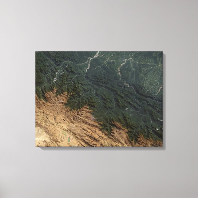 Toile Les montagnes des Andes (Recto)