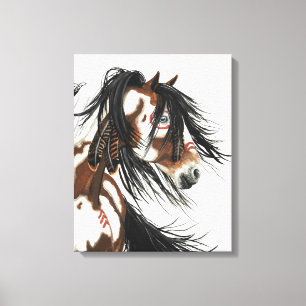 Toile Les mustangs majestueux par BiHrLe ont étiré la