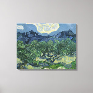 Toile Les Oliviers - Van Gogh