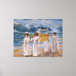 Toile Les passages d'arche au-dessus de la Jordanie par