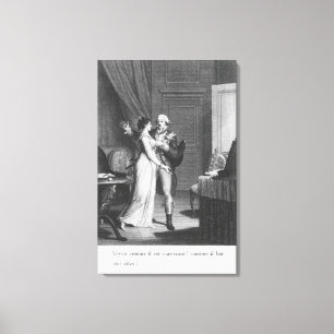 Toile Les peines de Werther
