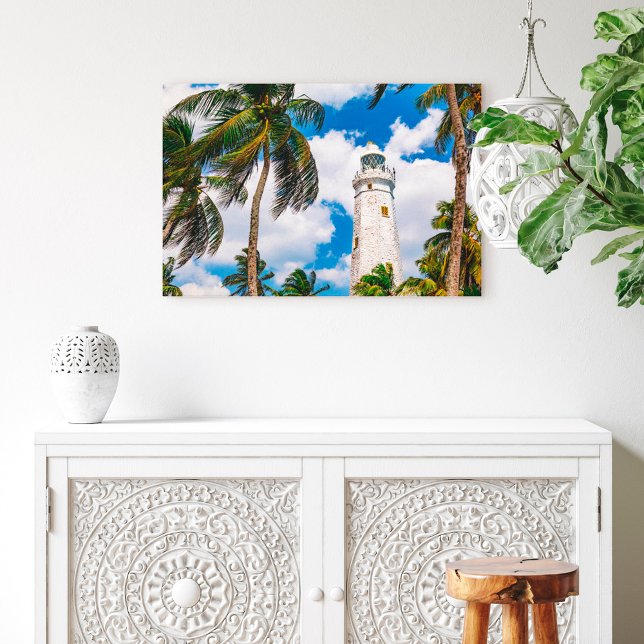Toile Les phares | Dewundara Matara Sri Lanka (Créateur téléchargé)