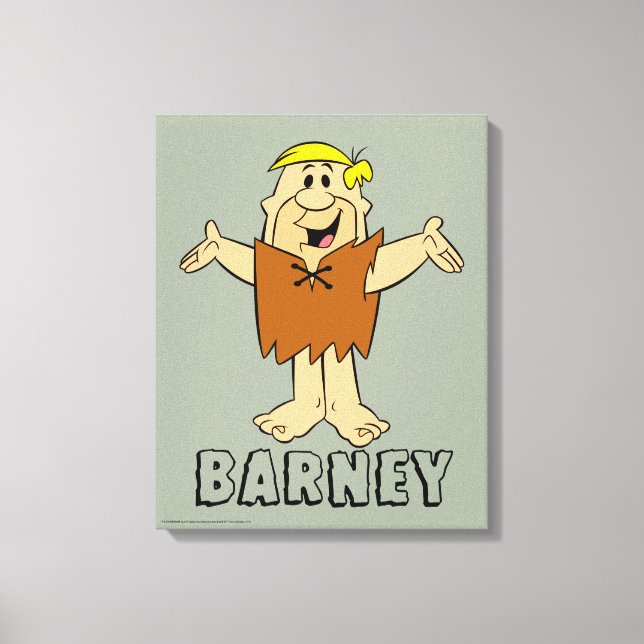 Toile Les Pierrafeu | Barney Rubble (Recto)