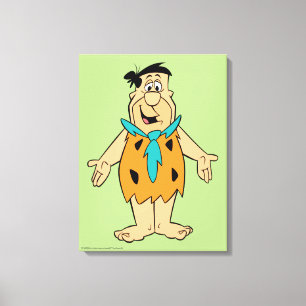 Toile Les Pierrafeu Fred Flintstone