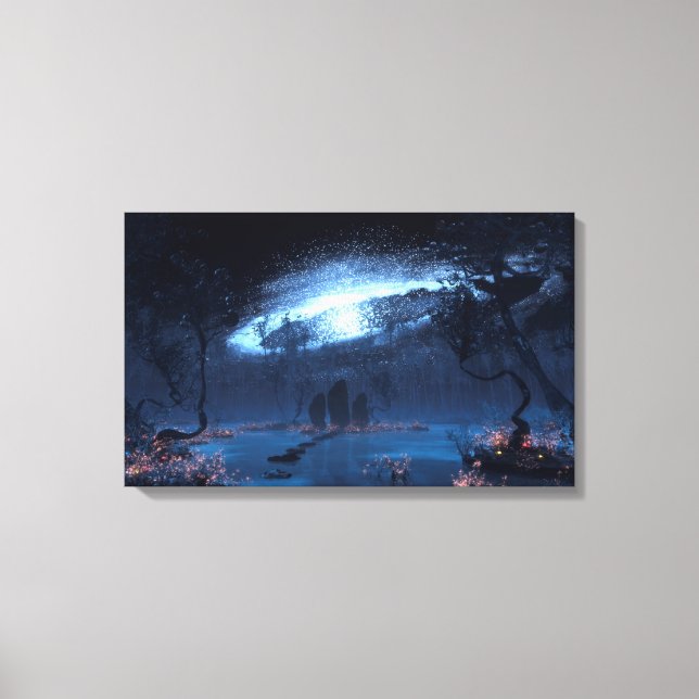 Toile Les Pierres debout (Recto)