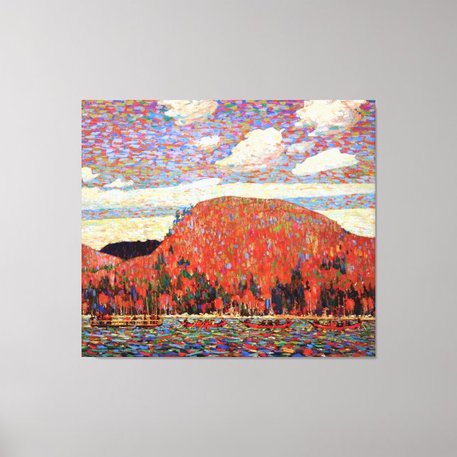 Toile Les pointeurs, tableau d'art de Tom Thomson (Recto)