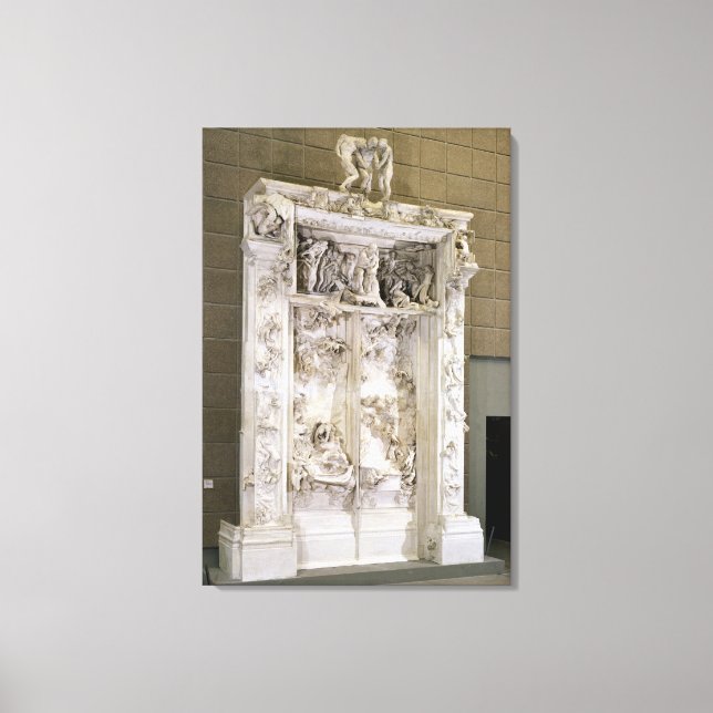 Toile Les portes de l'enfer (Recto)