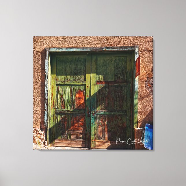 Toile Les Portes Vertes (Recto)