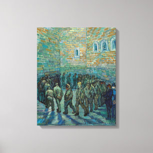 Toile Les Prisonniers en promenade de Vincent Van Gogh